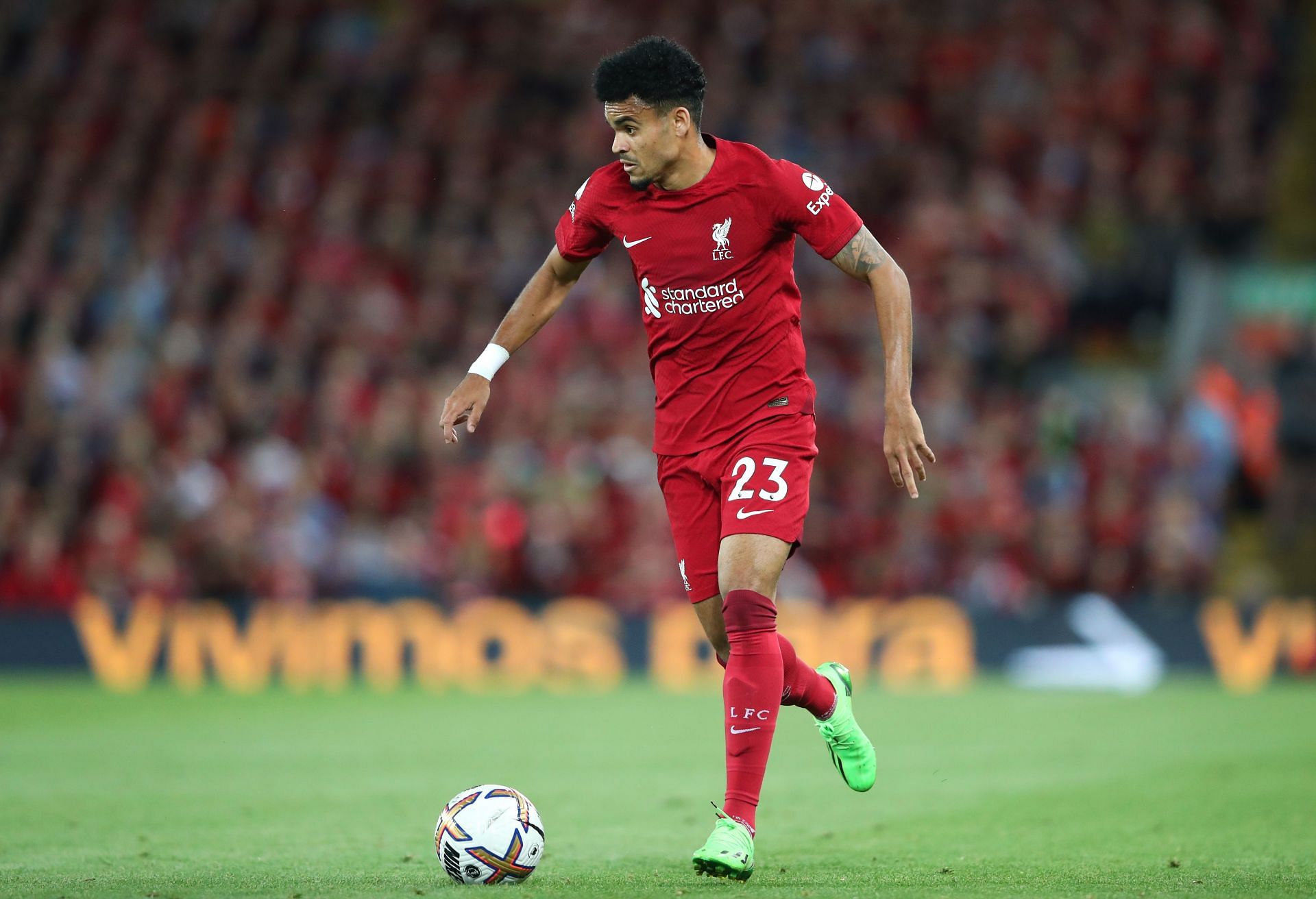 Luis Diaz will miss the battle with the Gunners at Anfield.